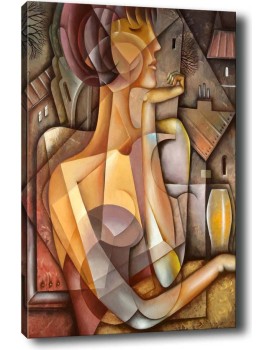 Obraz na plátně Cubism dream 50x70 cm