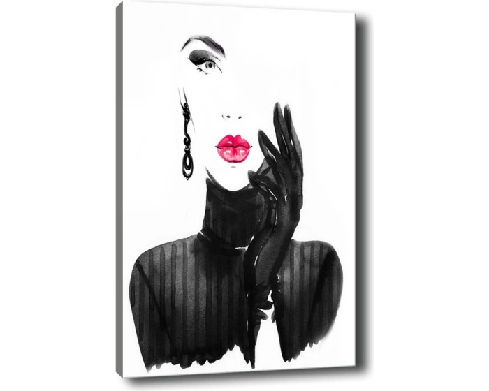 Obraz na plátně Femme fatale 50x70 cm