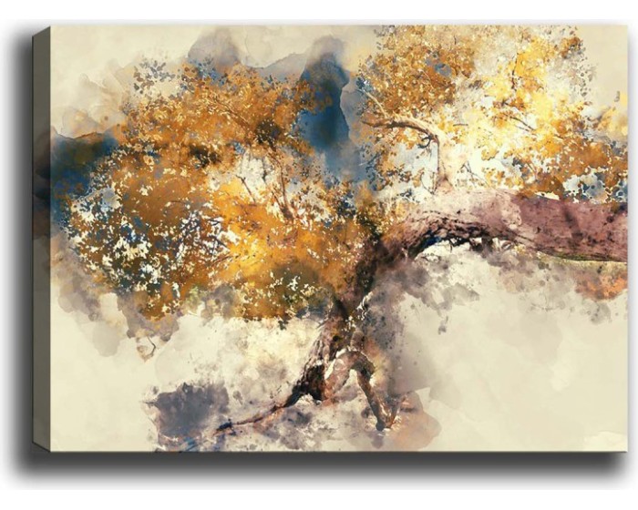 Obraz na plátně Abstract word 50x70 cm
