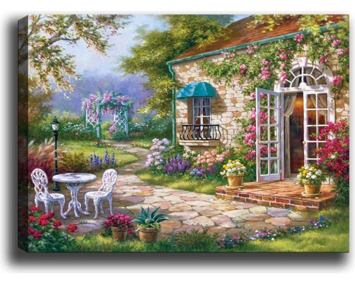 Obraz na plátně Dream garden 50x70 cm