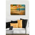 Obraz na plátně Boat trip 30x70 cm