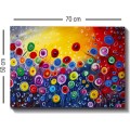 Obraz na plátně Abstraction field 50x70 cm
