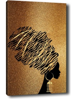 Obraz AFRICAN WOMAN 70 x 100 cm