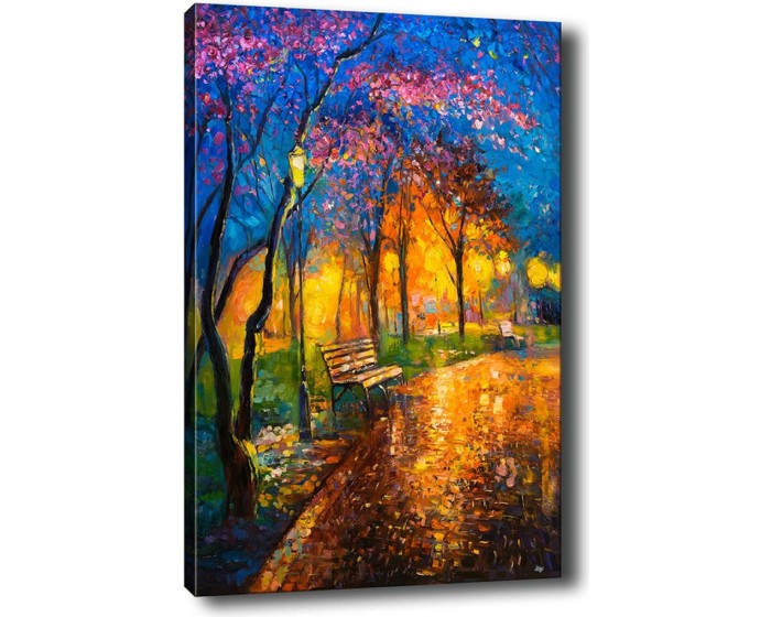 Obraz COLORFUL ALLEY 70 x 100 cm