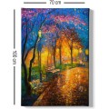 Obraz COLORFUL ALLEY 70 x 100 cm
