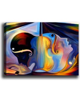 Obraz ABSTRACT MUSIC 70 x 100 cm