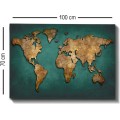 Obraz Mapa 70x100 cm