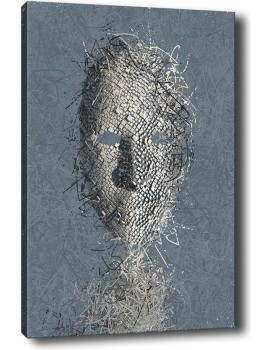 Obraz IRON MASK 70 x 100 cm