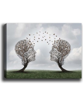 Obraz FACES OF TREES 70 x 100 cm