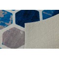Koberec Ivy 80x200 cm modrý
