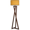 Stojací lampa Maçka Ceviz 166 cm hořčicová