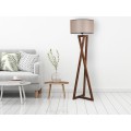 Stojací lampa Maçka Ceviz 166 cm ořechová
