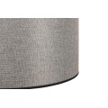 Stojací lampa Macka 166 cm hnědá/lesklá šedá