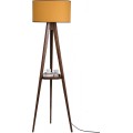 Stojací lampa Sehbali Ceviz 153 cm žlutá