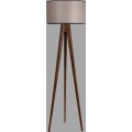 Stojací lampa Tripod Ceviz 153 cm ořechová