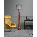 Stojací lampa Yanik I 165 cm hnědá/šedá