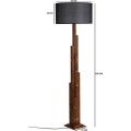 Stojací lampa Yanik II 160 cm hnědá/černá