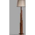 Stojací lampa Yanik III 165 cm hnědá/béžová