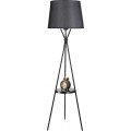 Stojací lampa Venedik 165 cm černá