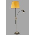 Stojací lampa Forza Altıgen 165 cm žlutá