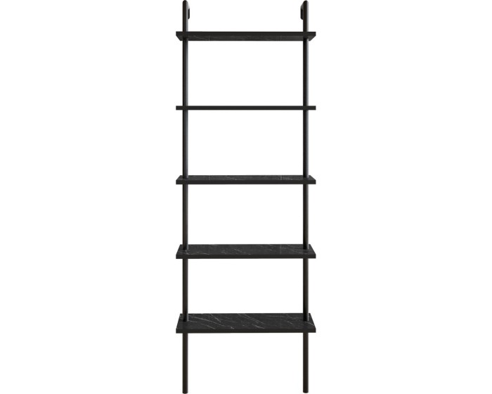 Mramorová knihovna Paulas černá