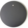 Kulaté nástěnné zrcadlo Ayna 60 cm černé
