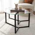 Set konferenčních stolků Bellisimo 82 cm černý