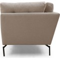 Třímístná pohovka Mapa 214 cm krémová