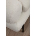 Třímístná pohovka Livorno 230 cm bílá
