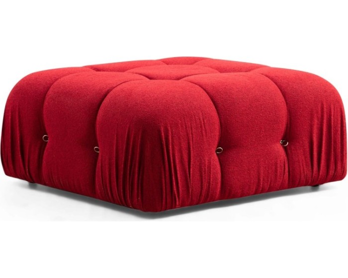 Taburet Bubble 95 cm červený