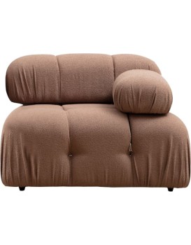 Modul pohovky Bubble bouclé hnědý pravý