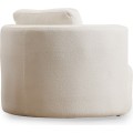 Designové křeslo Asos bouclé krémové