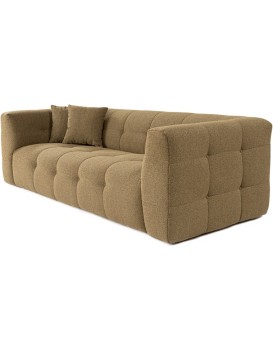 Třímístná pohovka Cady 235 cm khaki