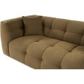 Dvoumístná pohovka Cady 195 cm khaki