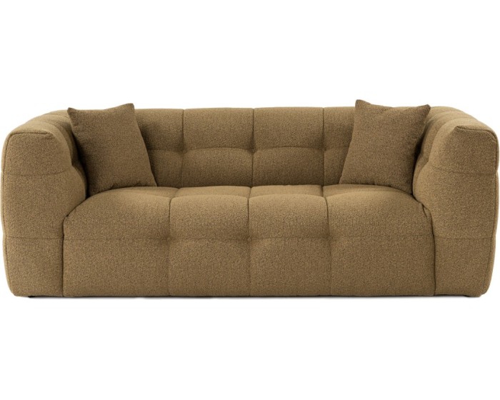 Dvoumístná pohovka Cady 195 cm khaki