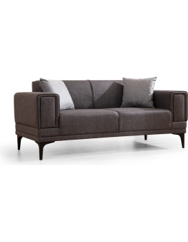 Dvoumístná pohovka Horizon 170 cm tmavě šedá