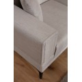 Dvoumístná pohovka Horizon 170 cm ecru