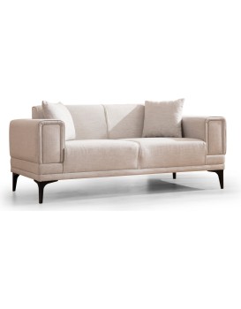 Dvoumístná pohovka Horizon 170 cm ecru