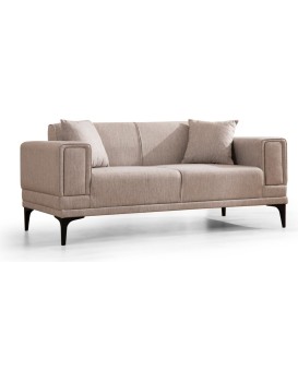 Dvoumístná pohovka Horizon 170 cm světle hnědá