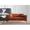 Dvoumístná pohovka Horizon 170 cm cihlová