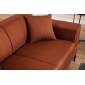 Dvoumístná pohovka Horizon 170 cm cihlová
