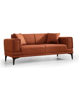 Dvoumístná pohovka Horizon 170 cm cihlová