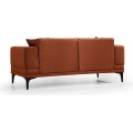 Dvoumístná pohovka Horizon 170 cm cihlová