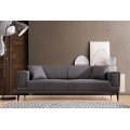 Třímístná rozkládací pohovka Horizon 230 cm tmavě šedá