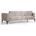 Třímístná rozkládací pohovka Horizon 230 cm ecru