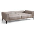 Třímístná rozkládací pohovka Horizon 230 cm ecru