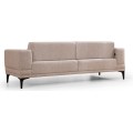 Třímístná rozkládací pohovka Horizon 230 cm světle hnědá