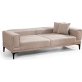 Třímístná rozkládací pohovka Horizon 230 cm světle hnědá