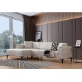 Rohová sedací souprava Horizon 250 cm ecru levá
