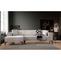 Rohová sedací souprava Horizon 250 cm ecru levá